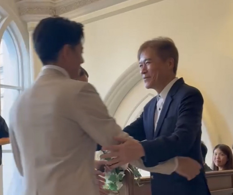 好滿意！洪榮宏21歲超正女兒出嫁了 親揭女婿背景感動回應