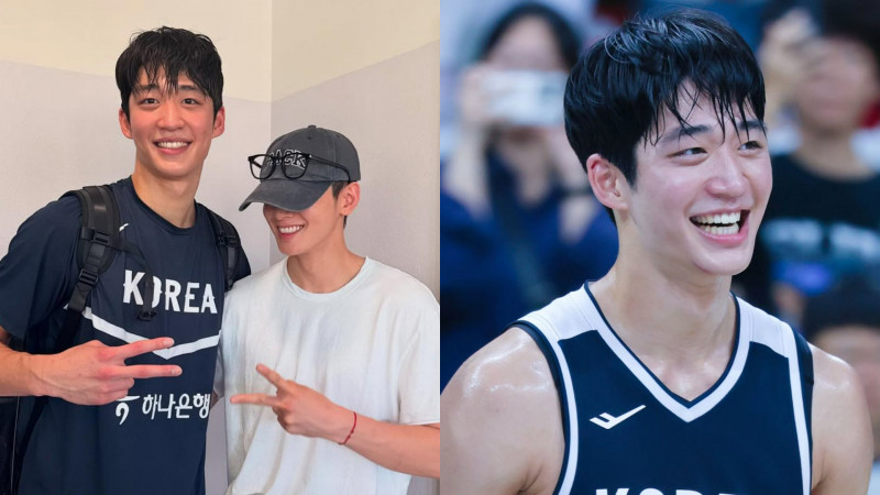 韓國202公分籃球國手激似徐康俊！呂俊錫帥翻網友：可以出道了