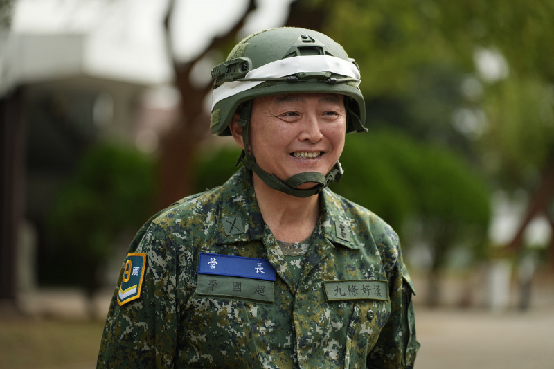 《九條好漢》營長李國超現身 勉勵星兵穿軍服要有軍人樣