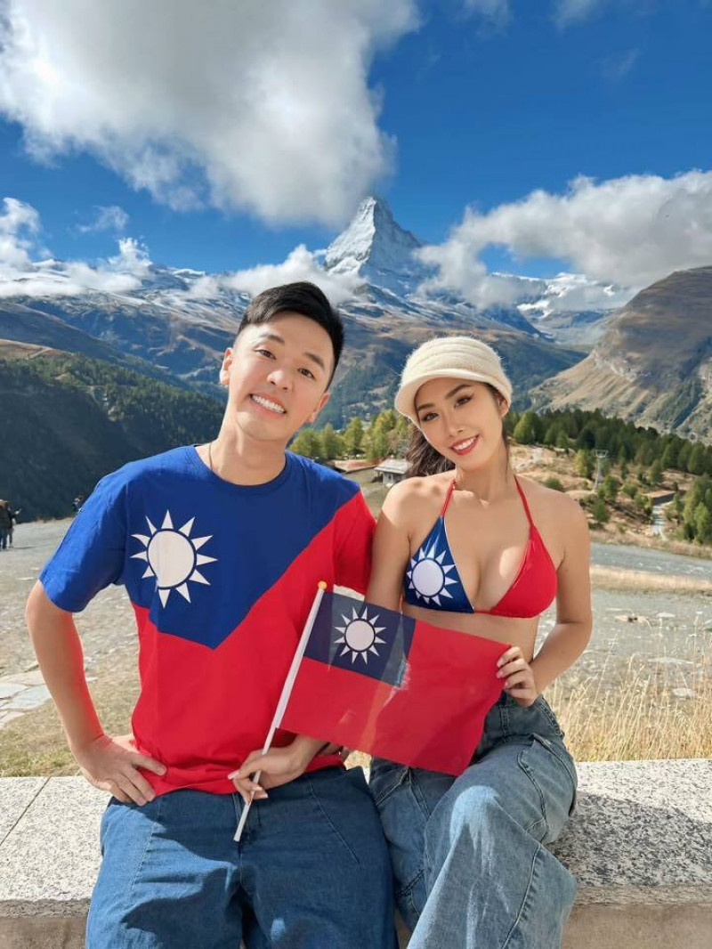 台灣男星發文慶國慶！香蕉嗨穿國旗衣：台灣風景溫暖懷念