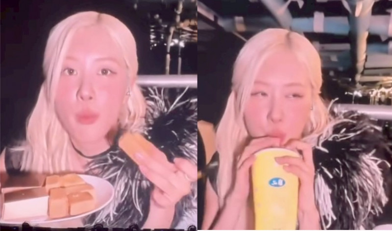 高雄開唱前超台！Rosé「嗑鳳梨酥喝手搖」萌翻全網