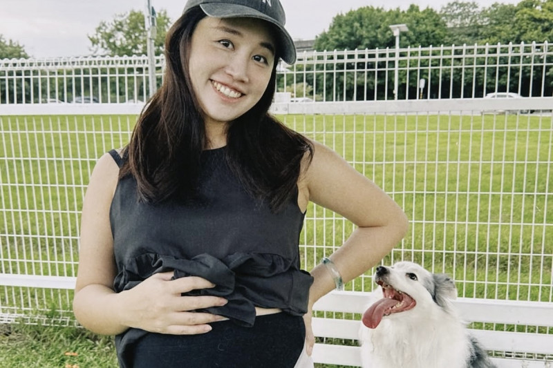 「在不瘋狂就等死」亞亞孕晚期動到胎氣 醫師連三警告：不要走路