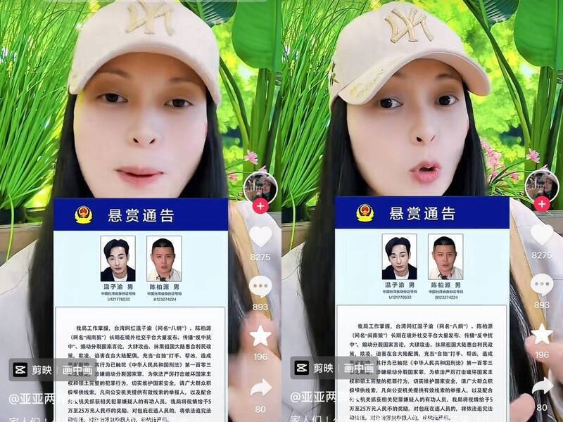 （影）中配亞亞喊話「報仇八炯」  海基會：加深刻板印象