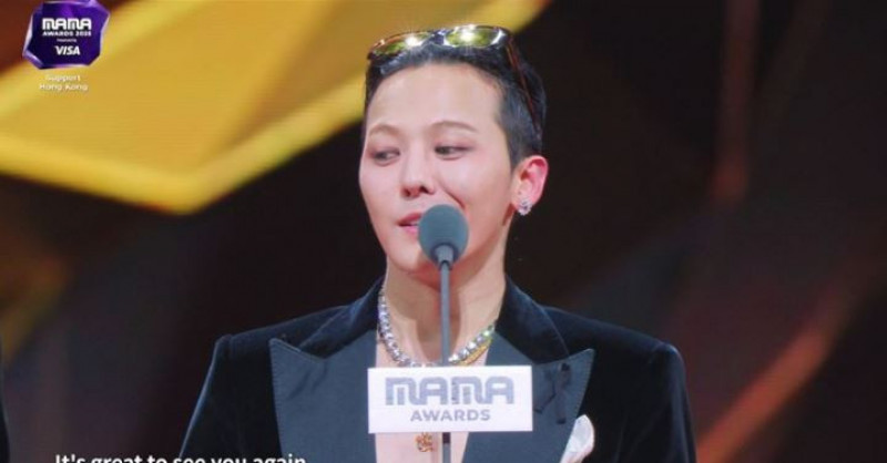 GD奪MAMA年度藝人獎！ 一句話宣告BIGBANG回歸