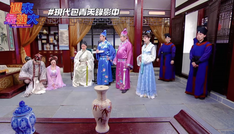 （影）《週末最強大》深夜錄影遇7.0強震！11位藝人「穿古裝」急護頭撤離