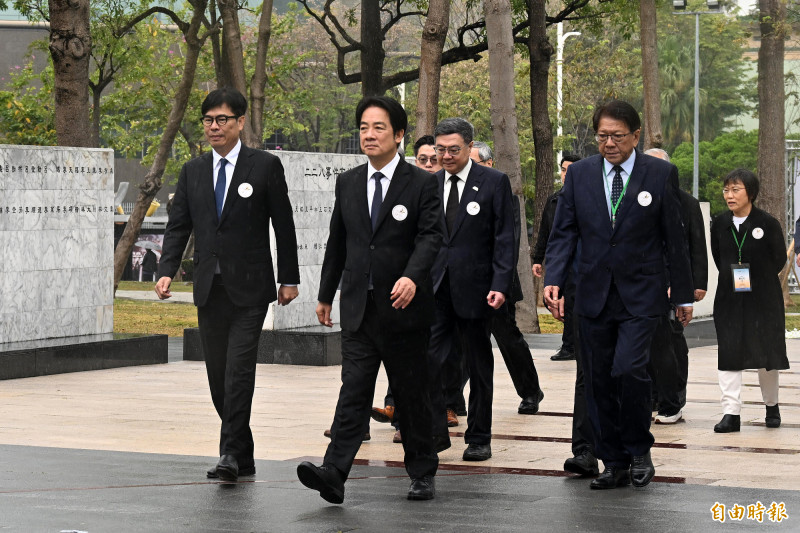 陳其邁出席228事件紀念儀式 痛批《世紀血案》劇組