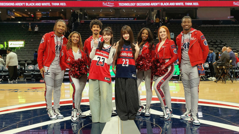 NBA台灣之夜超香！李多慧、林襄合體華府掀球迷暴動