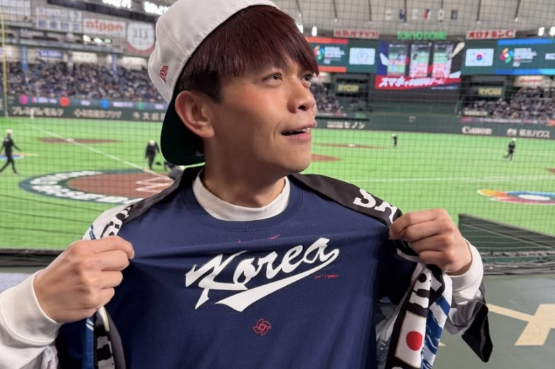 WBC最強反指標！蔡阿嘎「改挺韓國」 蔡其昌認證：穿對衣服了