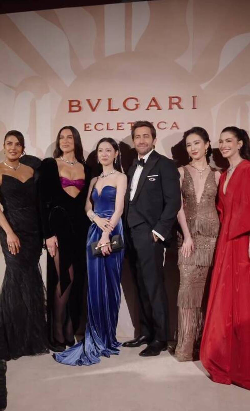 金智媛站C位超搶鏡！同框安海瑟薇、劉亦菲掀熱議