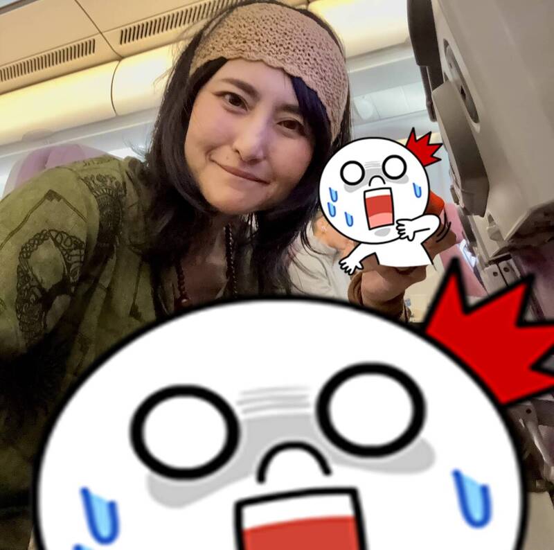 就愛台灣這一味！ 日大胃王Angela佐藤飛機上全吃光