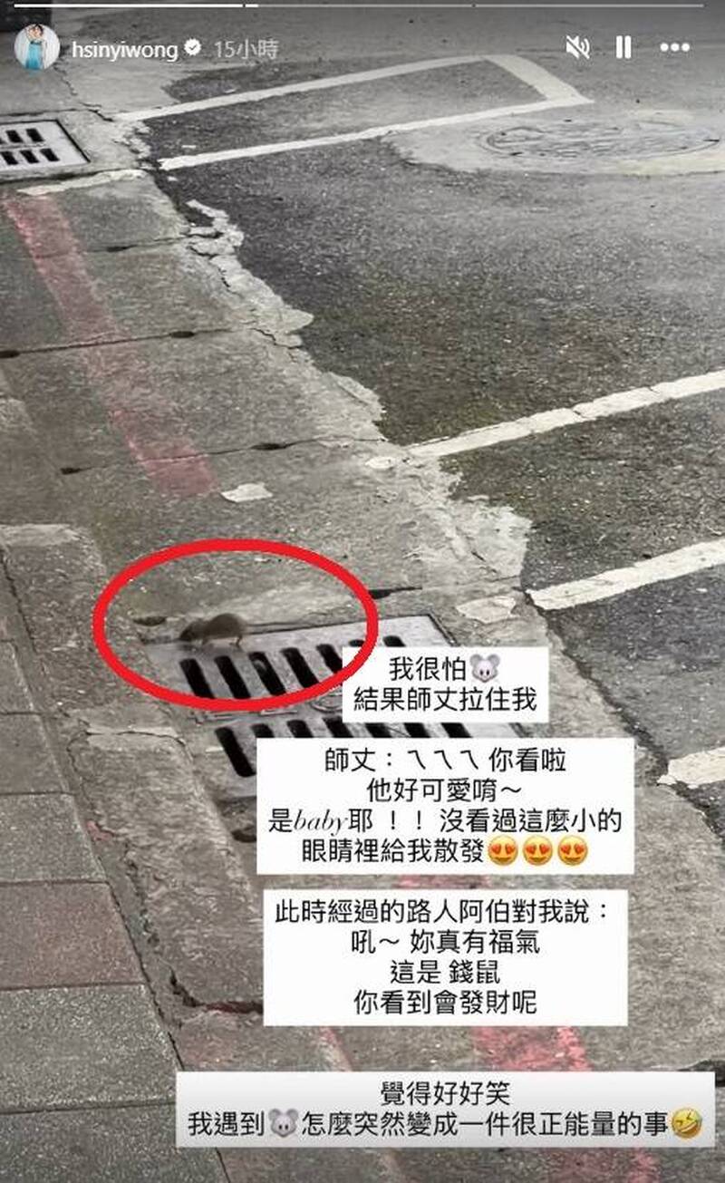 張菲辣媳街上遇米奇狂閃  阿伯路人1席話哭笑不得