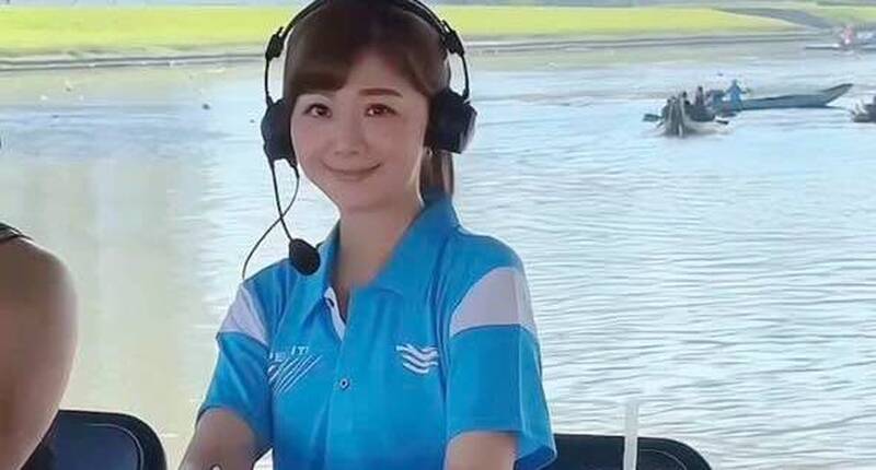甜心主播韓佩穎喉嚨沙啞    轉播龍舟賽更激勵