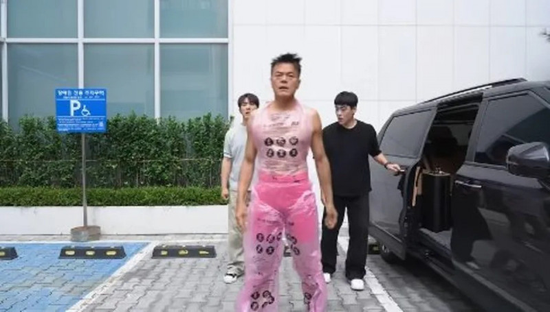 （影）JYP變JPG  朴軫永瘋狂自黑  超猛秀服網讚：狂