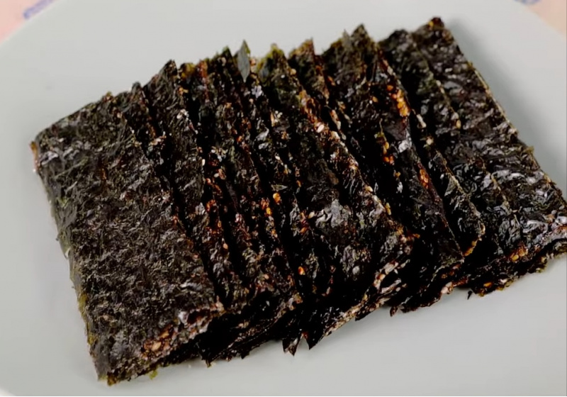 「海苔夾心脆片」營養小零嘴自己做！３步驟烤出香酥口感