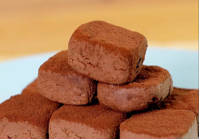 冬季甜癮必吃「生巧克力」用豆腐也能做！濃郁低卡只需３材料