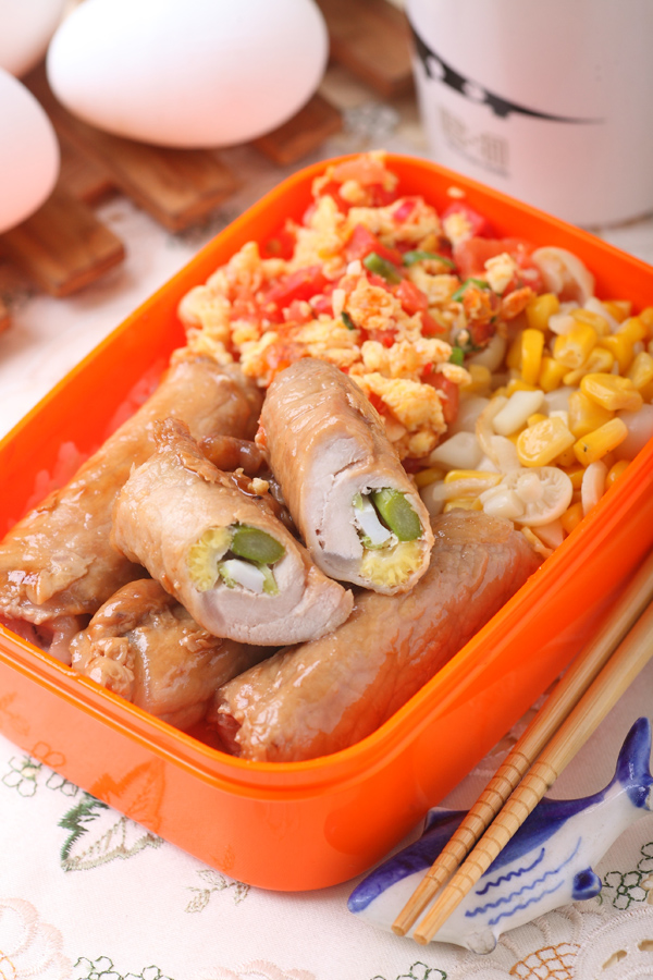 蘆筍肉卷