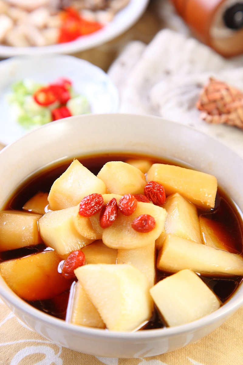 雞油悶筍