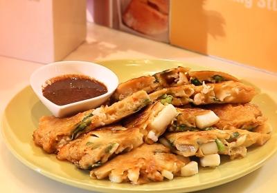 韓式海鮮煎餅 (影片)