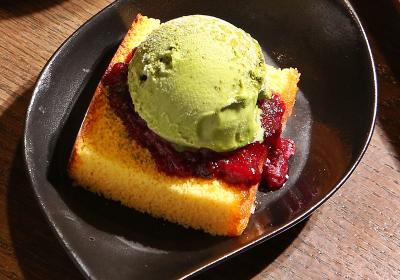 手作抹茶冰淇淋佐長崎蛋糕 (影音)