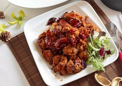 胡麻辣子雞丁