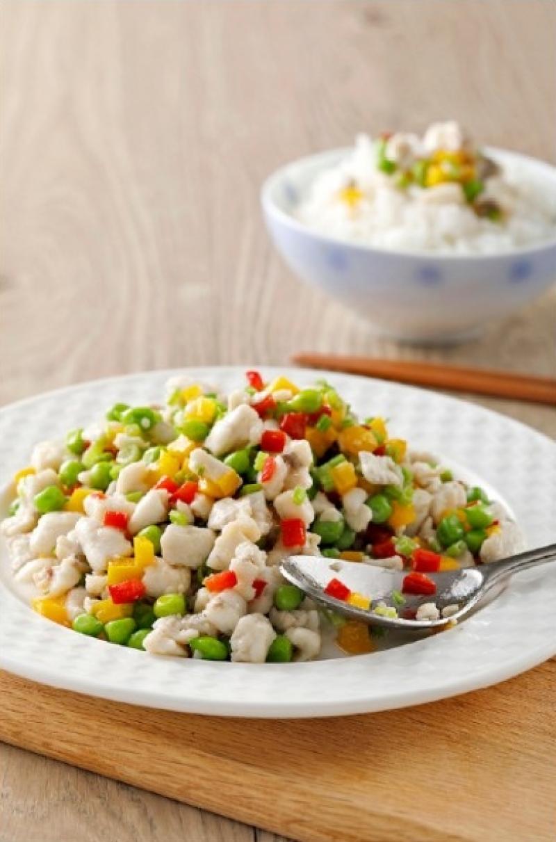 豌豆雞米鬆