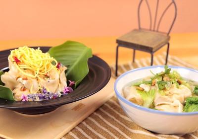 影音》餡料升級！創意「鮭魚餛飩」加碼教你泰式新吃法