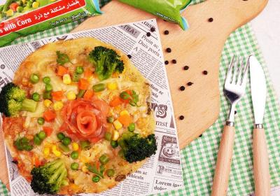 媽咪好神！將蔥油餅搖身一變成健康PIZZA