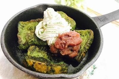 日本IG都在分享「抹茶法式吐司」做法超簡單！鬆軟濃郁一口秒飛京都