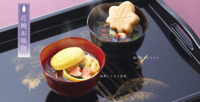 美麗花朵漂浮在碗裡！日本傳統甜點變鹹食  倒入熱水秒變茶泡飯、味噌湯