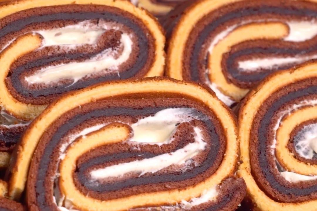 台式麵包店經典甜點！虎皮巧克力蛋糕捲DIY