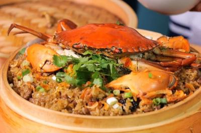 過年宴客主食「紅蟳米糕」！鮮香喜氣一鍋到底輕鬆做