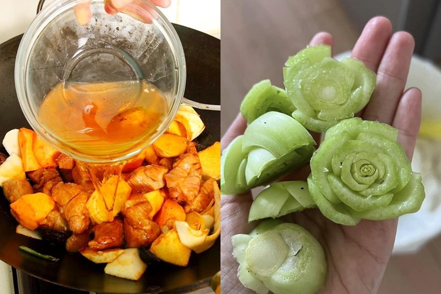 青江菜梗變「玫瑰花」小心把農藥吃下肚！營養師：跟香菇水做料理一樣超驚嚇