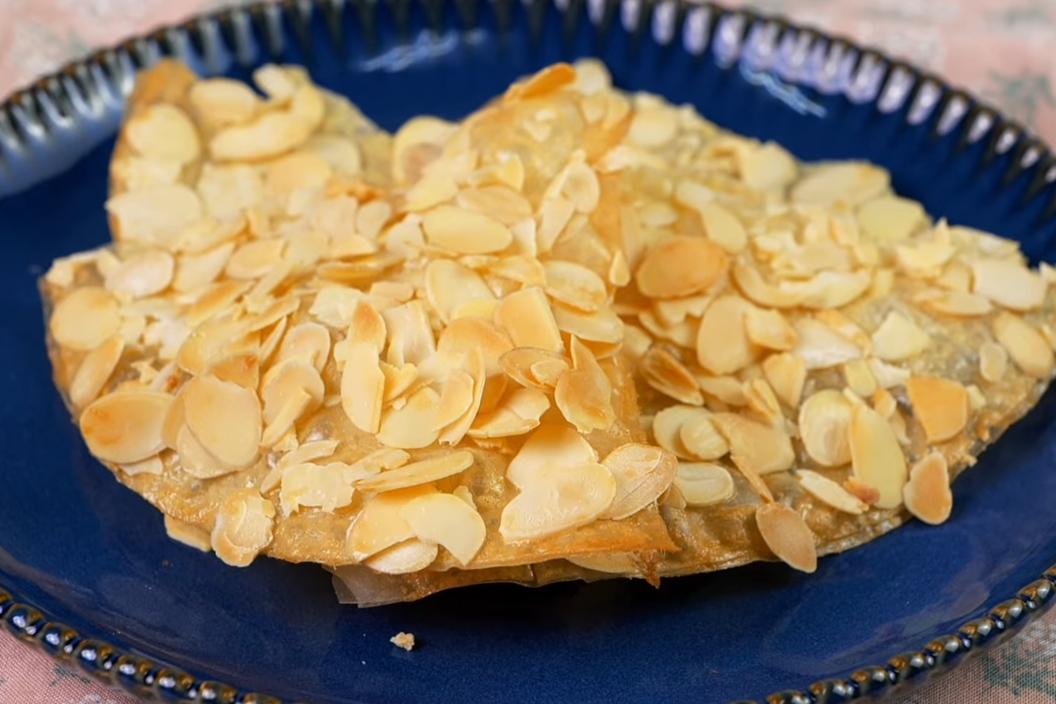 「米紙杏仁瓦片」香酥薄脆免技巧！４材料３步驟快手完成