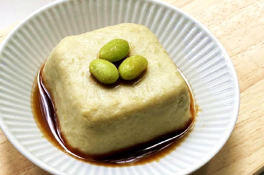 植物之肉「毛豆」蛋白質比雞蛋還高！３步驟用電鍋做「毛豆豆腐」