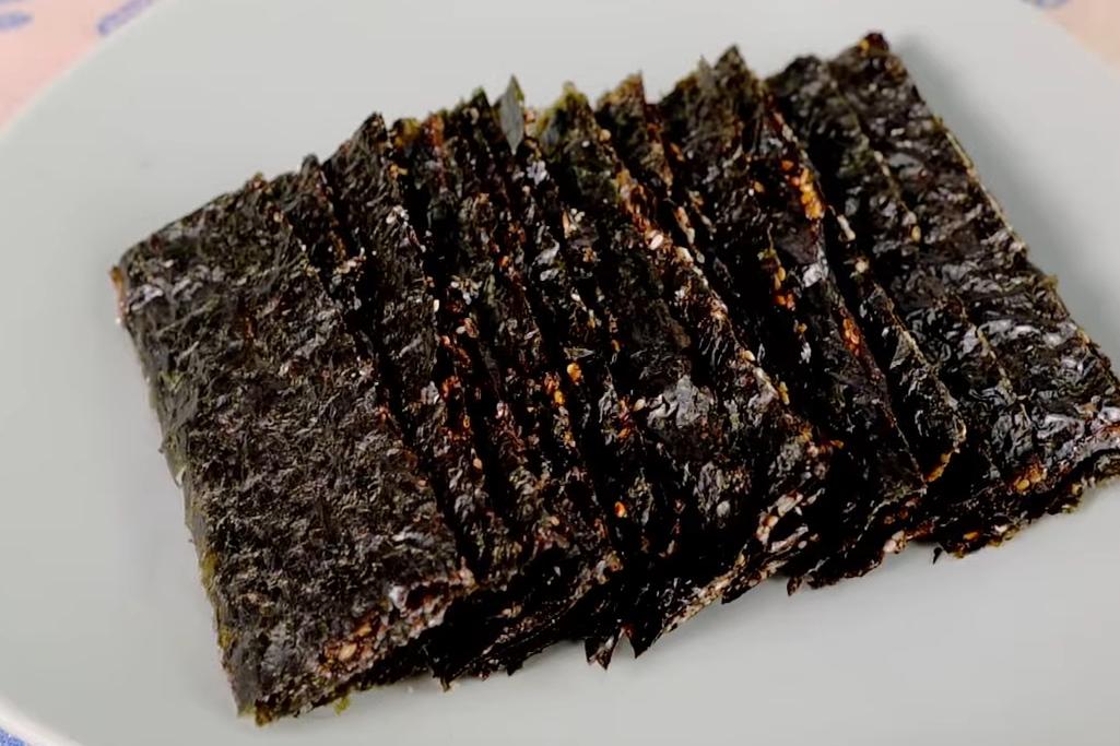 「海苔夾心脆片」營養小零嘴自己做！３步驟烤出香酥口感