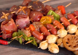 中秋烤肉吃柚！