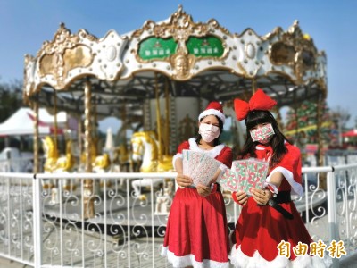 奇美「聖誕週末」12日起登場 5萬片獨家耶誕防疫口罩等著你