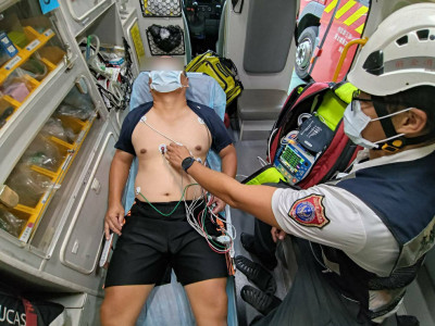 天氣變冷 高市12月疑心梗51件 救護車配12導程心電圖機救命