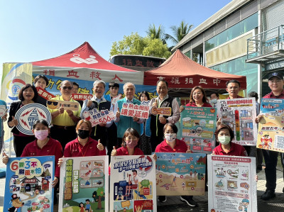 血庫告急！台電屏東區處 屏東縣消防局動員捐血