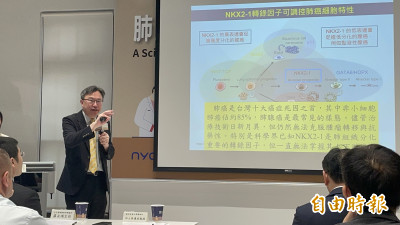 白血球遭腫瘤策反！榮陽交團隊揭關鍵機轉 有助克服肺腺癌抗藥性