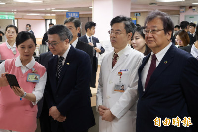 台北醫院推智慧轉型 卓榮泰視察讚：做得相當徹底