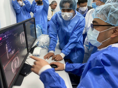 新竹台大分院率團赴菲律賓肺病中心 合作培育胸腔介入人才