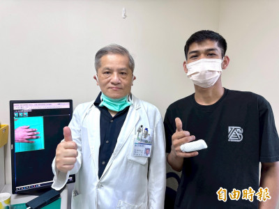 23歲移工遭機台捲斷左指 雇主冷靜處理 醫成功接回