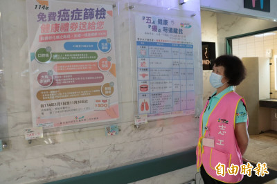 篩檢送禮券 6旬婦嘗試「免費5癌篩檢」發現早期乳癌