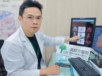 43歲男左腹脹痛月餘 無血便竟罹直腸癌