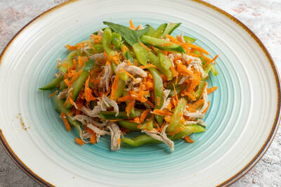 健康網》低卡低脂纖維多 輕食「涼拌雞絲拉皮」解膩超爽口