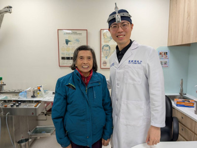 局部麻醉的微創內視鏡術  解90歲阿嬤鼻竇炎之苦