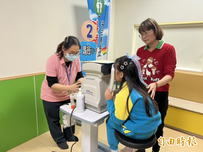 眼科醫師入園 雲林幼兒園孩童免費視力篩檢