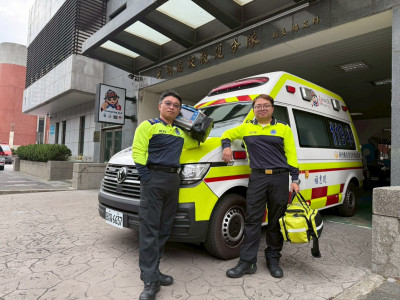 竹縣「院前葉克膜啟動機制」首週 消醫聯手成功救回36歲男子