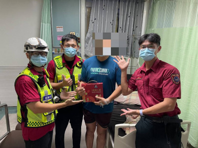 屏東警官休假突心梗 消防強心針、醫院低溫治療搶命 昏迷從3分變甦醒
